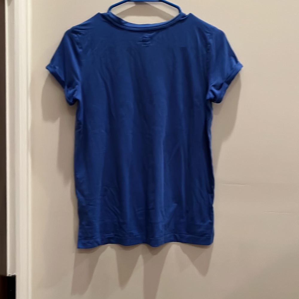 ATHETA BLUE STRIP TOP - Picture 5 of 5